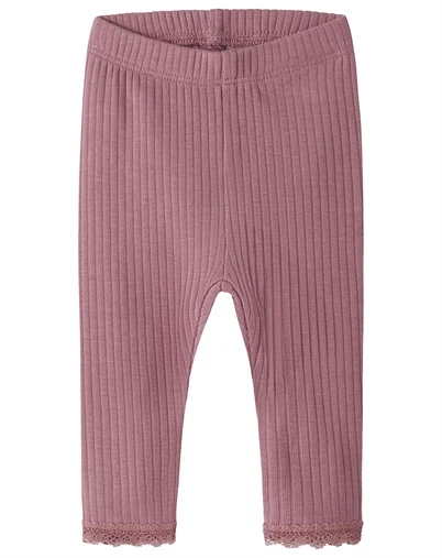Name It - NBFHallie Leggings - Mesa Rose